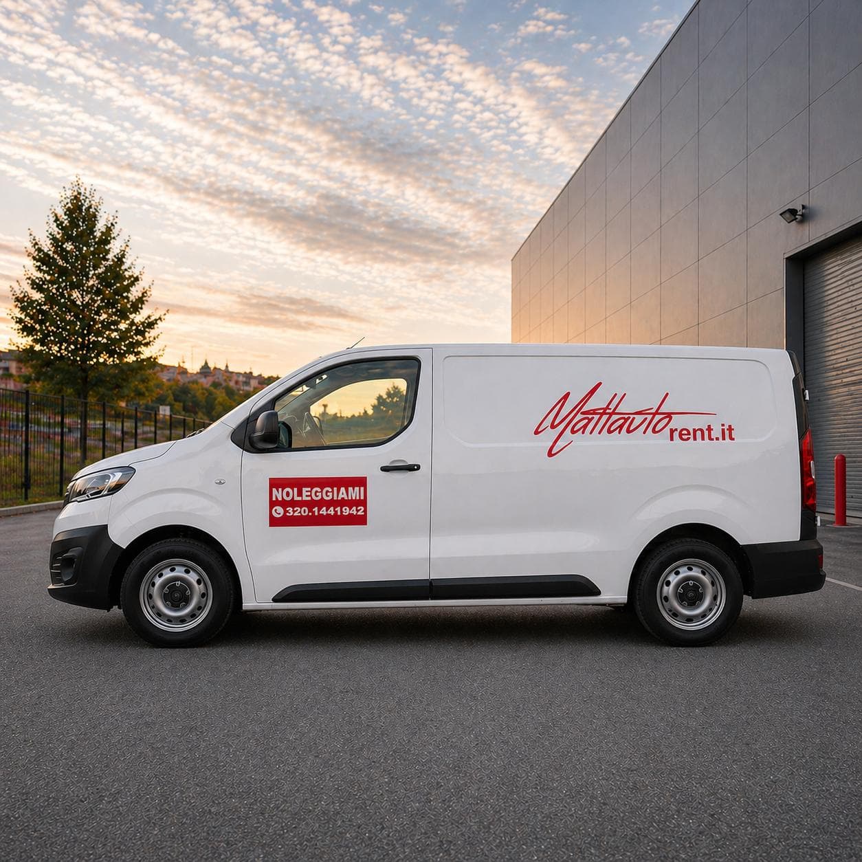 Fiat Scudo L2 — furgone misura L a noleggio MattAuto Roma
