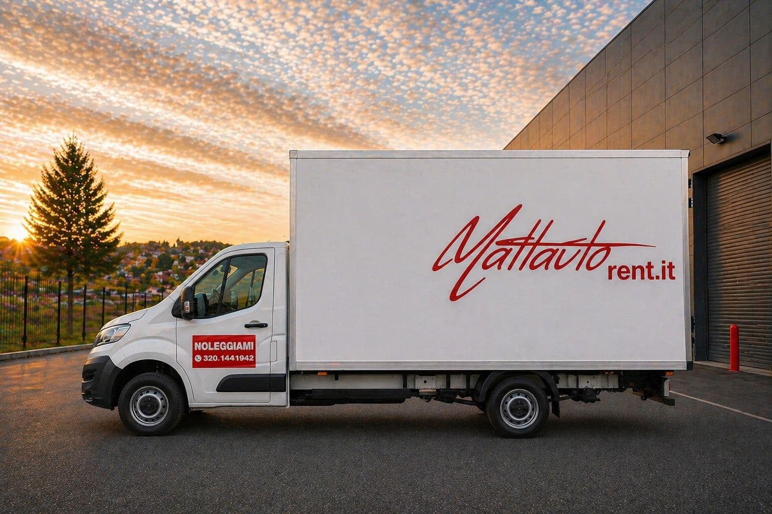 Renault Master Gran Volume — furgone gran volume 22m³ a noleggio MattAuto Roma