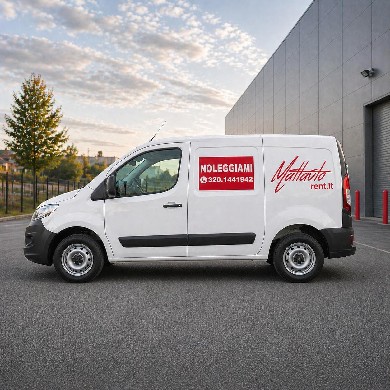 Fiat Doblò Cargo Maxi — furgone misura M a noleggio MattAuto Roma
